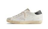 Golden Goose Superstar Black Heel / Polka Dot Star / Suede Toe