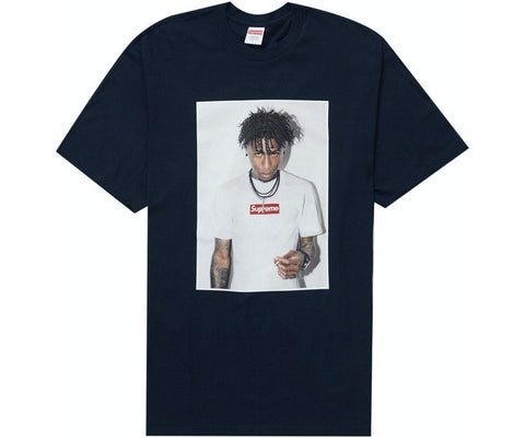 Supreme Youngboy T-Shirt Navy