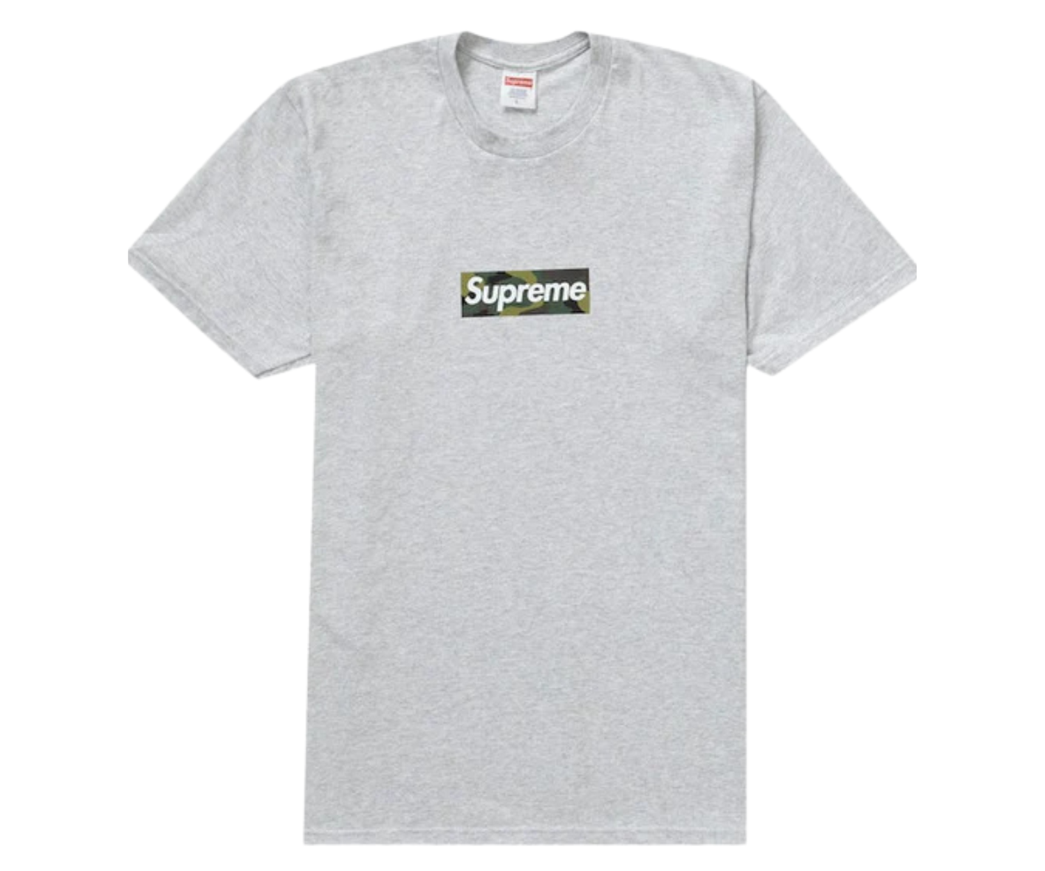 Supreme Box Logo Tee Ash Grey