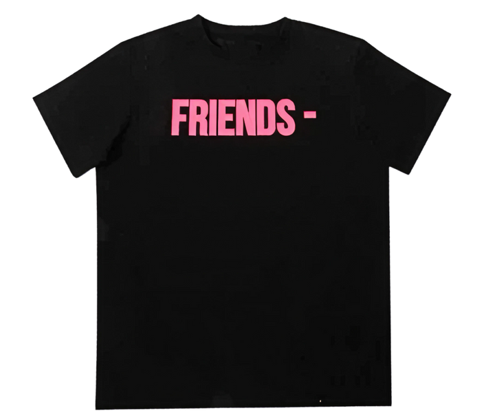 VLONE Friends T-Shirt Black Pink