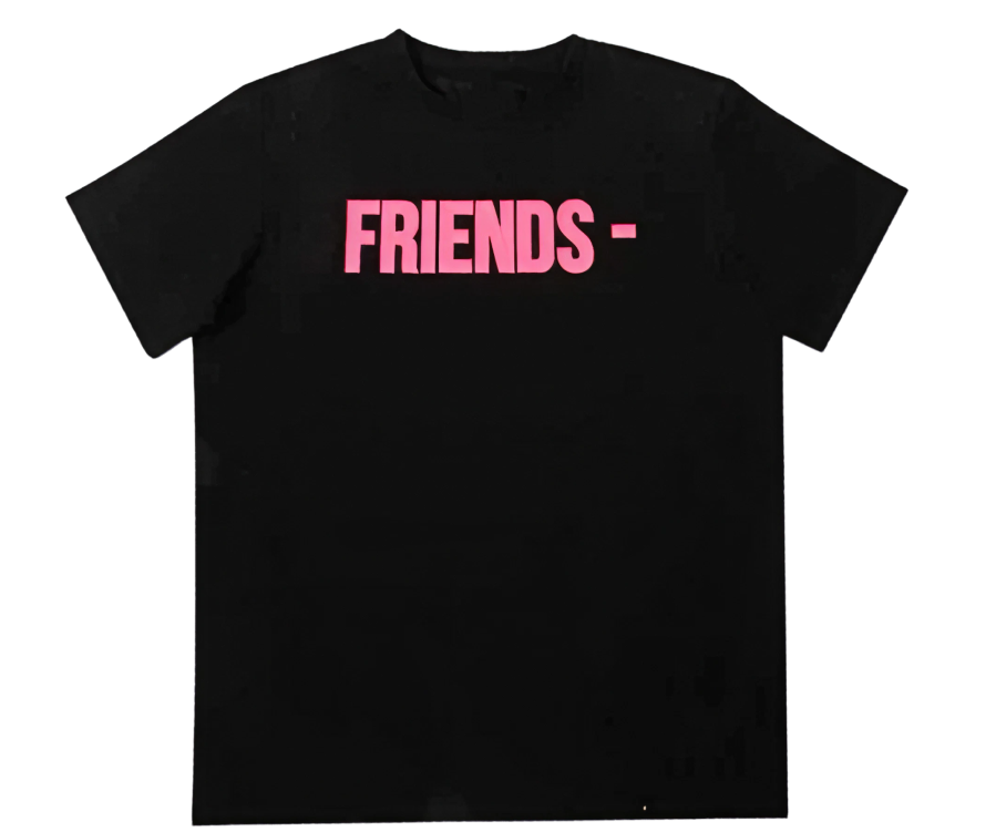 VLONE Friends T-Shirt Black Pink