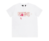 Tricou VLONE Friends cu logo Sakura, alb