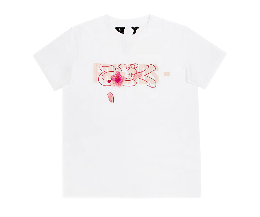 VLONE Friends Sakura Logo T-Shirt White