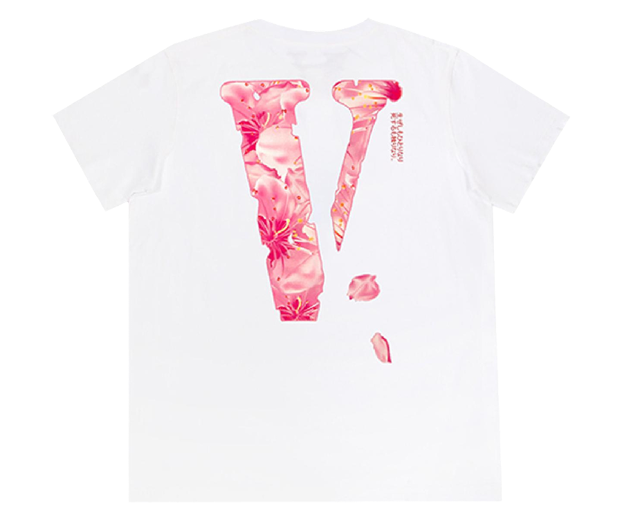VLONE Friends Sakura Logo T-Shirt White