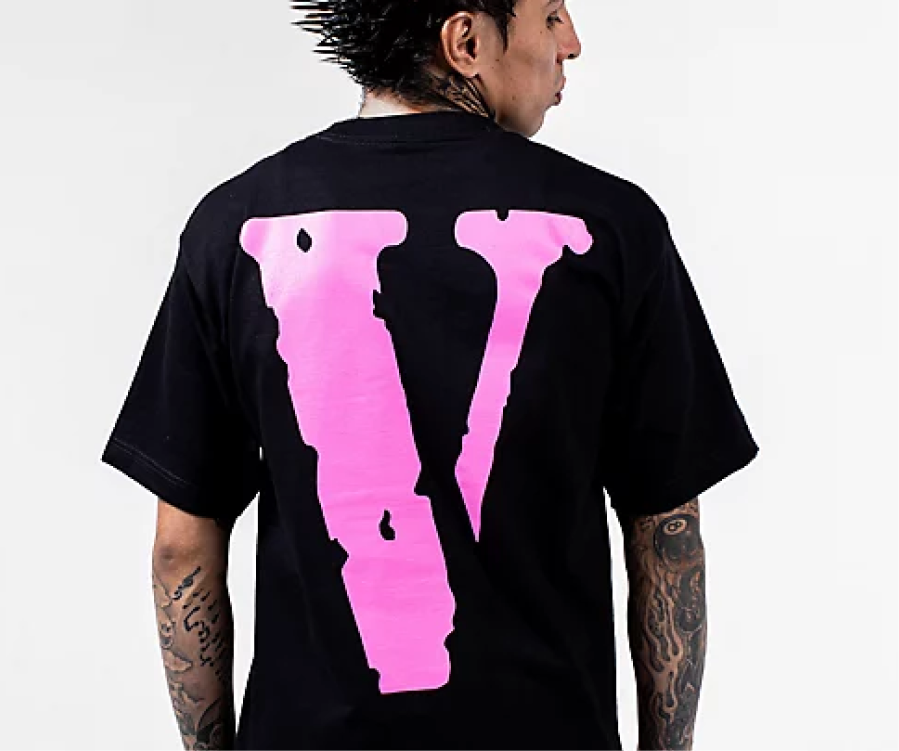 VLONE Friends T-Shirt Black Pink