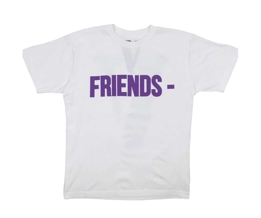 VLONE Friends T-Shirt White Purple