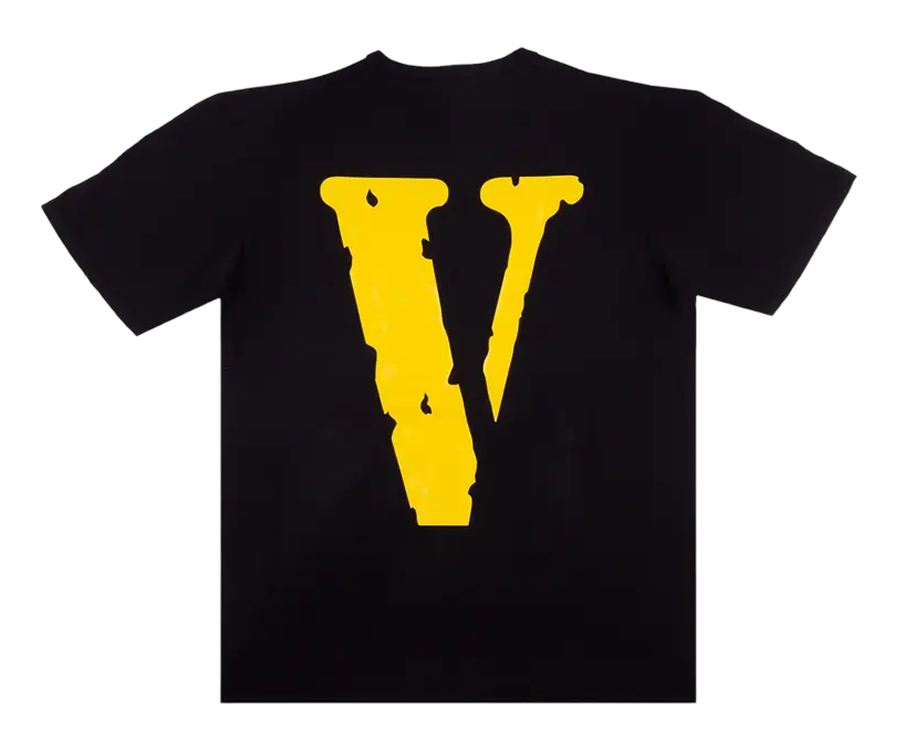 Vlone Friends T-Shirt Black Yellow