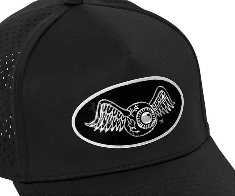 Von Dutch California Trucker Cap Black Hologram