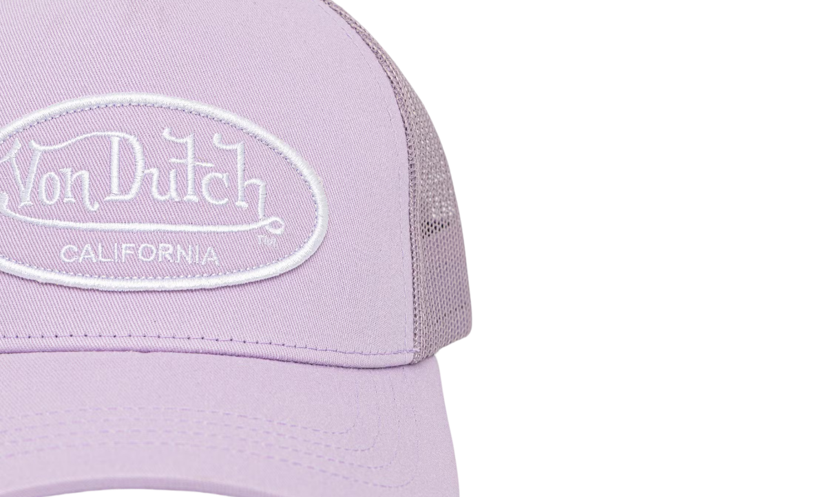 Von Dutch Trucker Cap Pink White