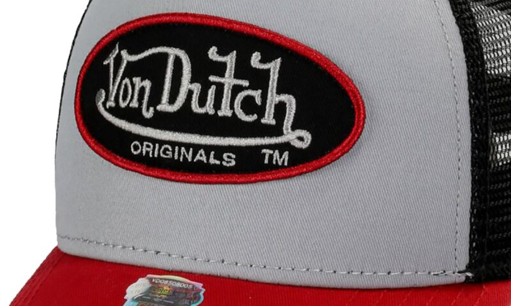 Von Dutch Boston Trucker Cap Grey Black