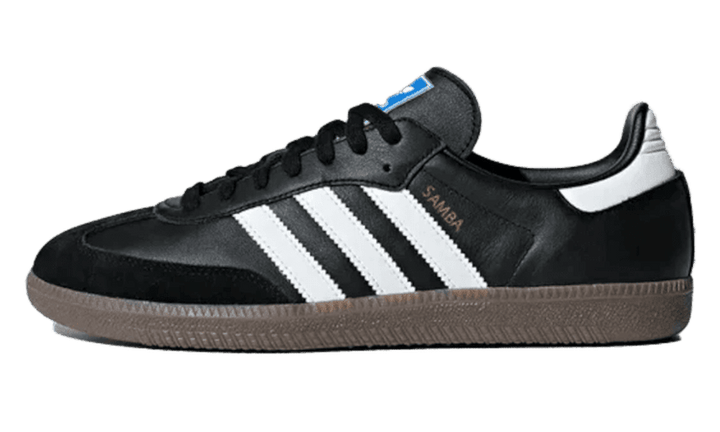 Adidas Samba OG fekete, fehér és gumis színű férfi cipő.