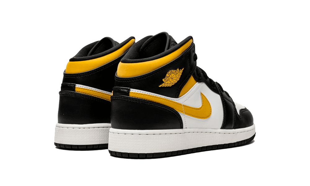 Air Jordan 1 Mid White Pollen Black (36.5)