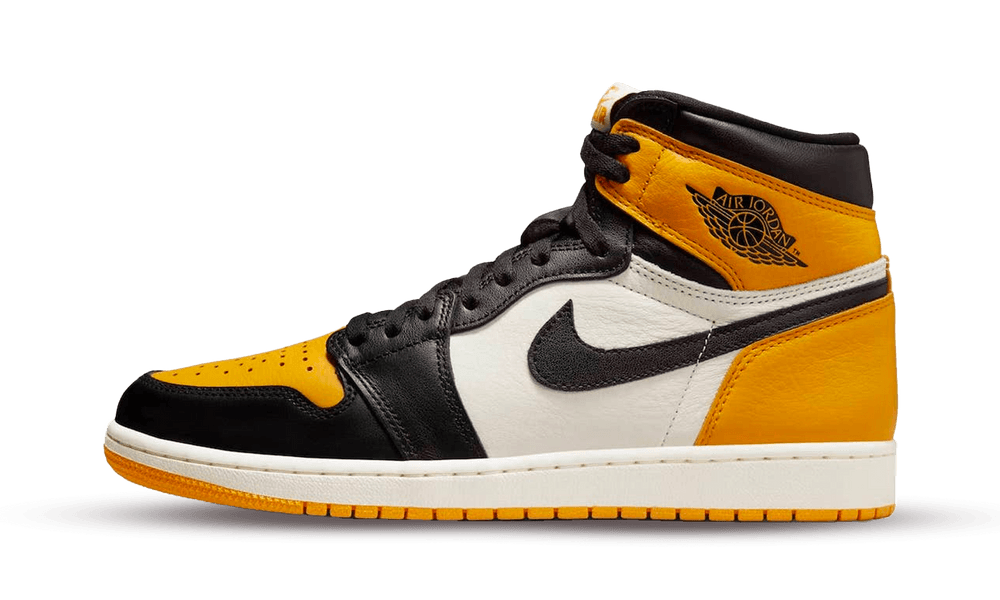 Air Jordan 1 Retro High OG Yellow Toe “Taxi” (46)