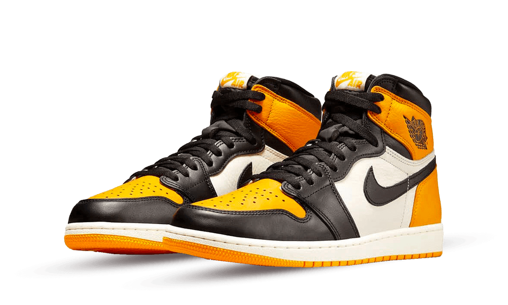 Air Jordan 1 Retro High OG Yellow Toe “Taxi” (46)