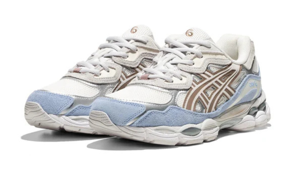 ASICS Gel-NYC Cream Cloud Grey Blue