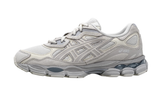 ASICS GEL NYC krém és acélszürke sportcipő.