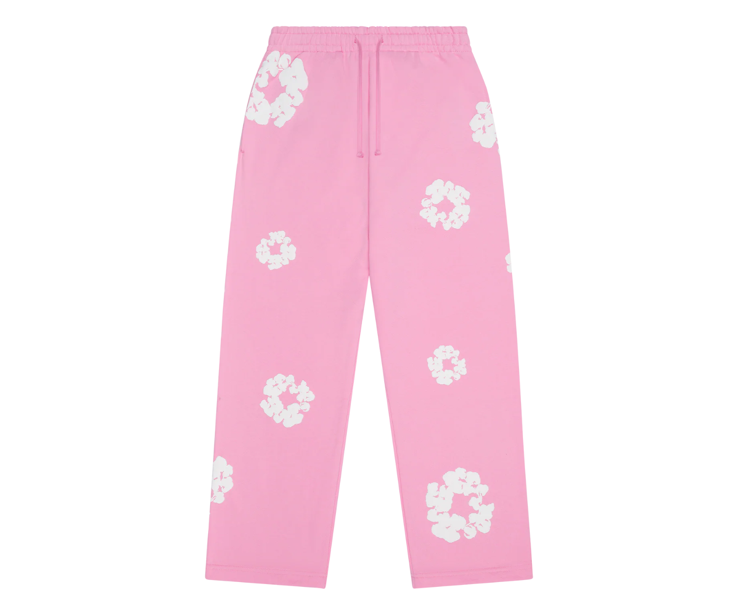 Denim Tears Cotton Wreath Baggy Sweatpants Pink
