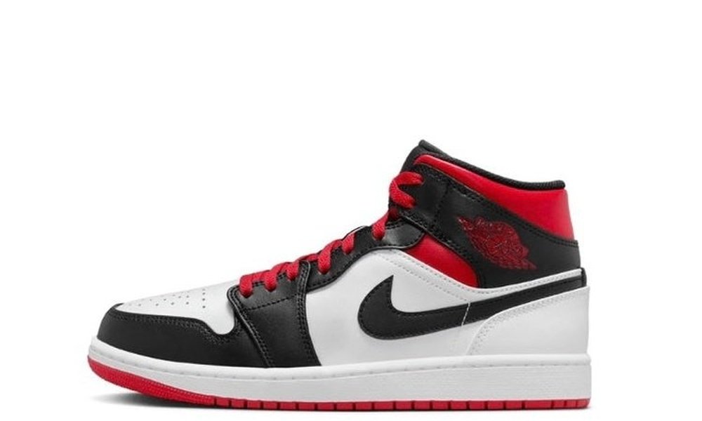 HOT Chicago White Heel Jordan Mid 2020 Chicago White Heel