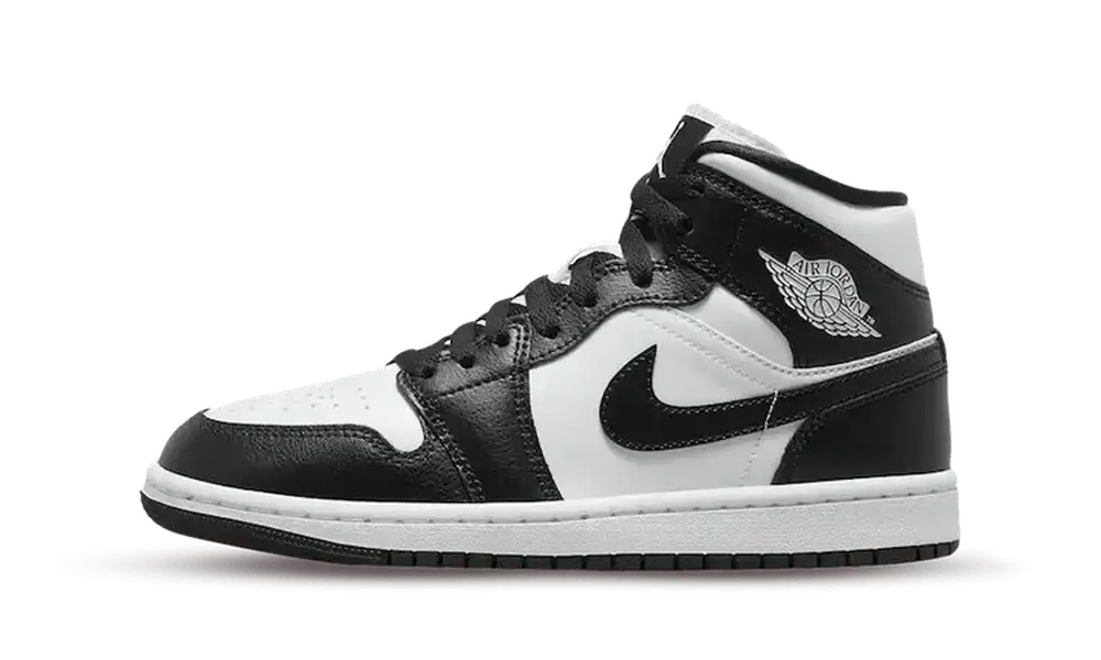 Air Jordan 1 Mid Black Panda