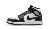 Air Jordan 1 Mid Black Panda sneakers.