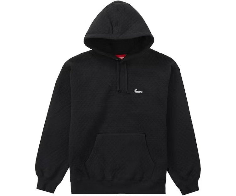 Supreme Micro Quilted Hooded Sweatshirt