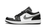 Air Jordan 1 Low Black Medium Grey 2021 sneakers.