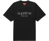Supreme Classic Logo S/S Top Black póló.