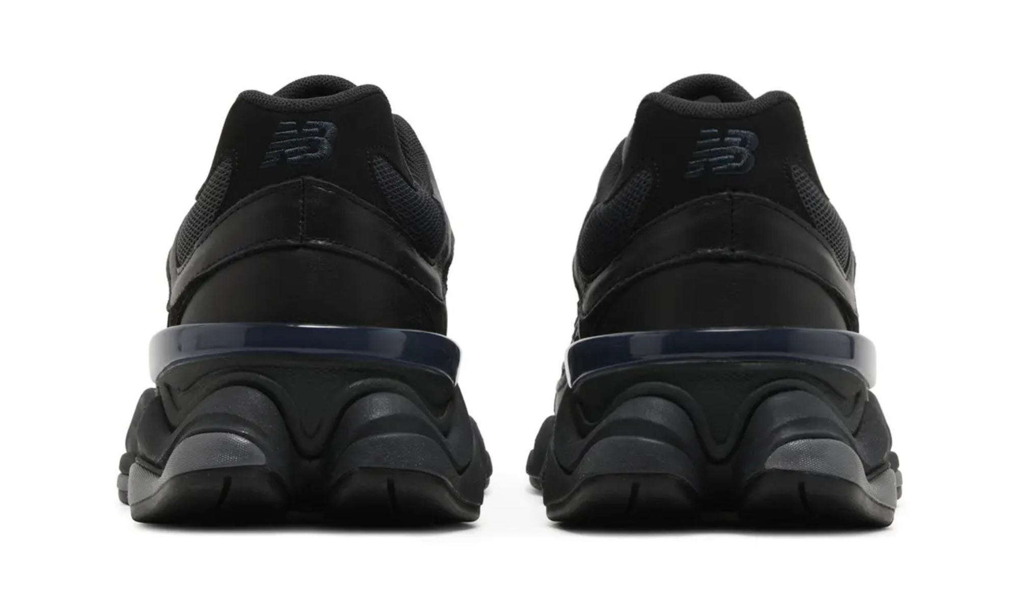 New Balance 9060 Triple Black Leather