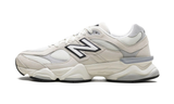 New Balance 9060 Sea Salt Raincloud sneaker with cream and grey accents.