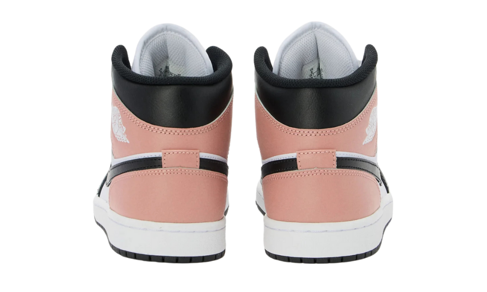 AIR JORDAN 1 MID - white/black/rust pink