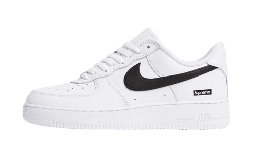 Nike Air Force 1 Low Supreme Alb Negru