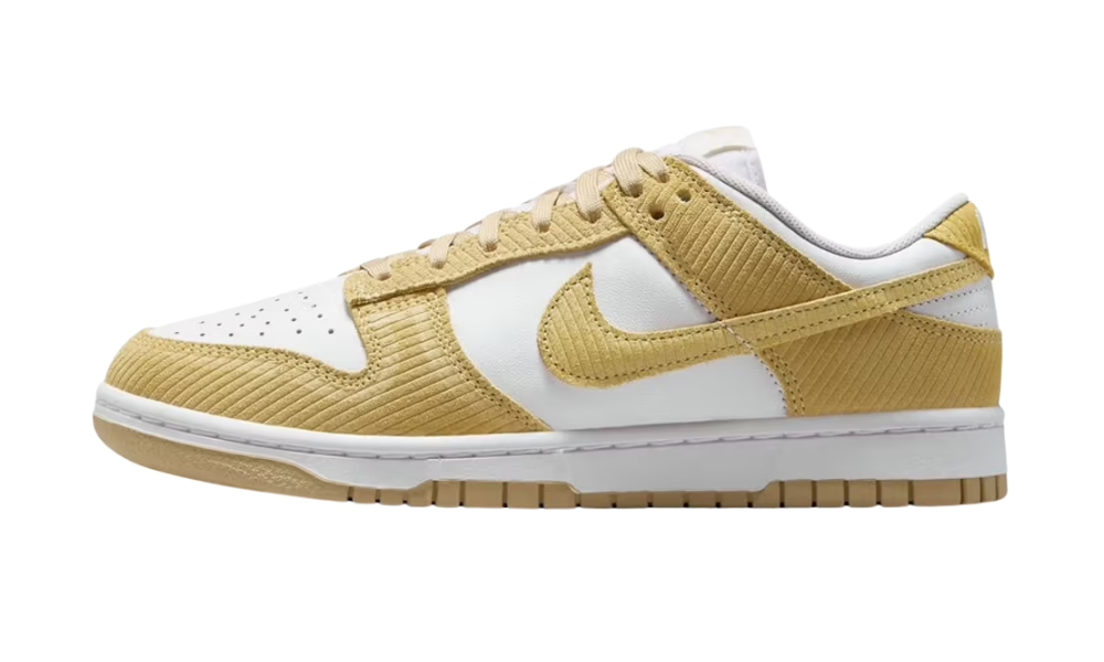 Nike Adds "Yellow Corduroy" To The Dunk Low