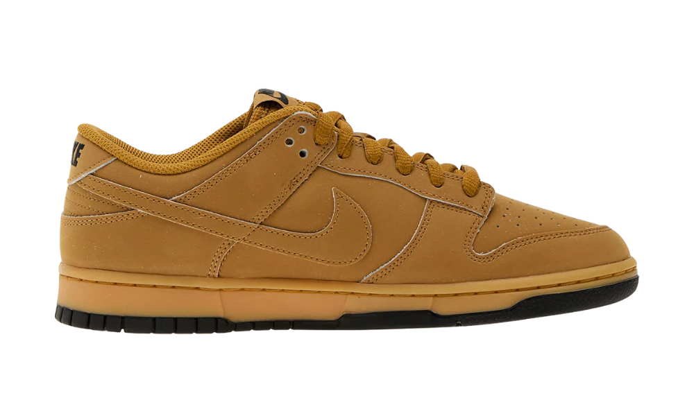 Nike Dunk Low Retro Se Wheat/ Wheat-Gum Yellow-Black