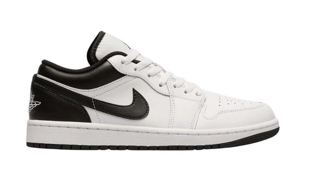 AIR JORDAN 1 LOW BLACK HEEL