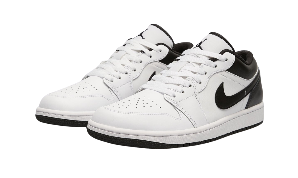 AIR JORDAN 1 LOW BLACK HEEL