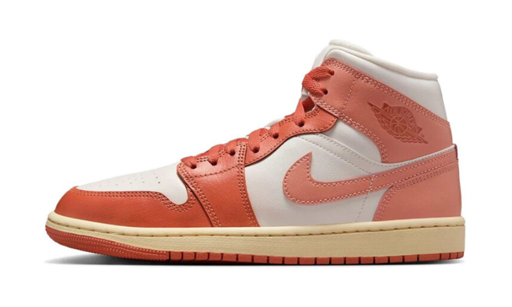 Jordan 1 Mid Madder Root