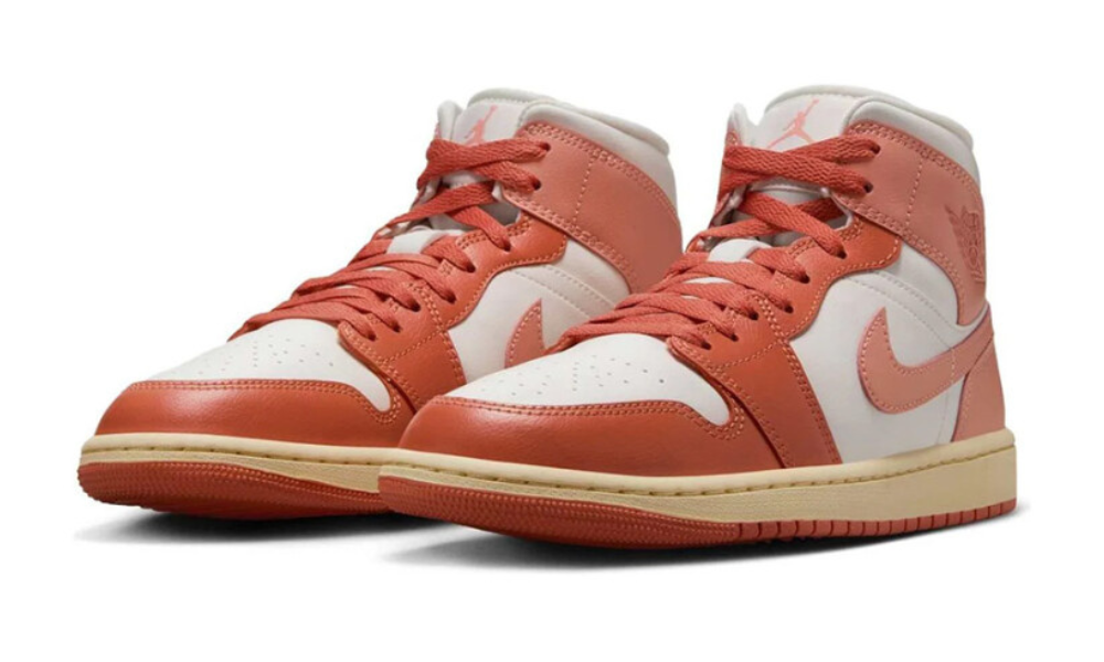 Jordan 1 Mid Madder Root