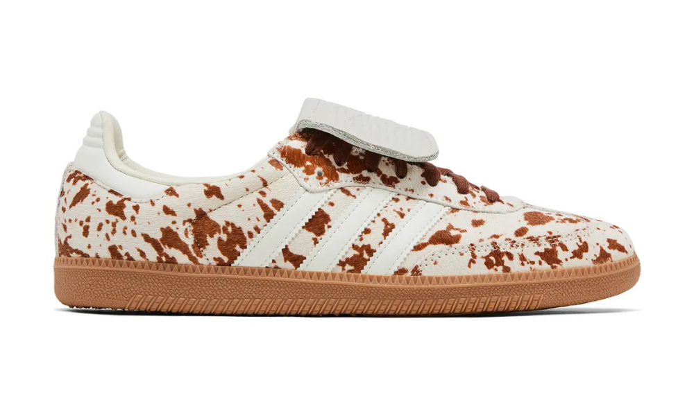 Adidas Wmns Samba 'Cow Print' White Brown