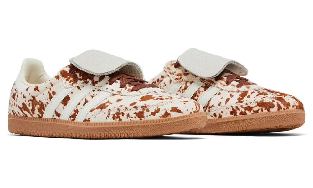 Adidas Wmns Samba 'Cow Print' White Brown
