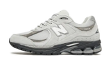 New Balance 2002R szürke és fekete bőr és textil sportcipő.