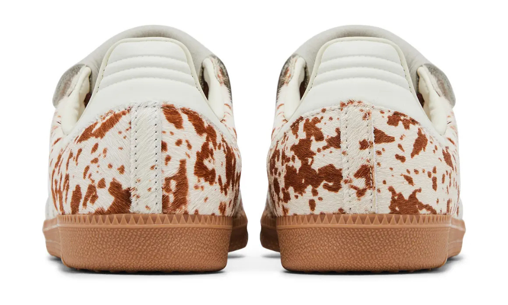 Adidas Wmns Samba 'Cow Print' White Brown