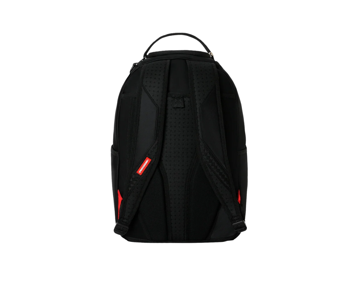 Sprayground CENTRAL BLACKED OUT EMBOSSED NYLON BACKPACK
