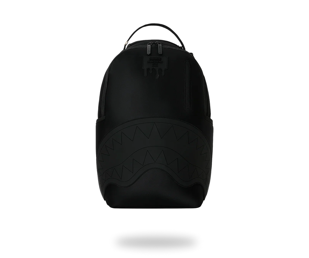 Sprayground CENTRAL BLACKED OUT EMBOSSED NYLON BACKPACK