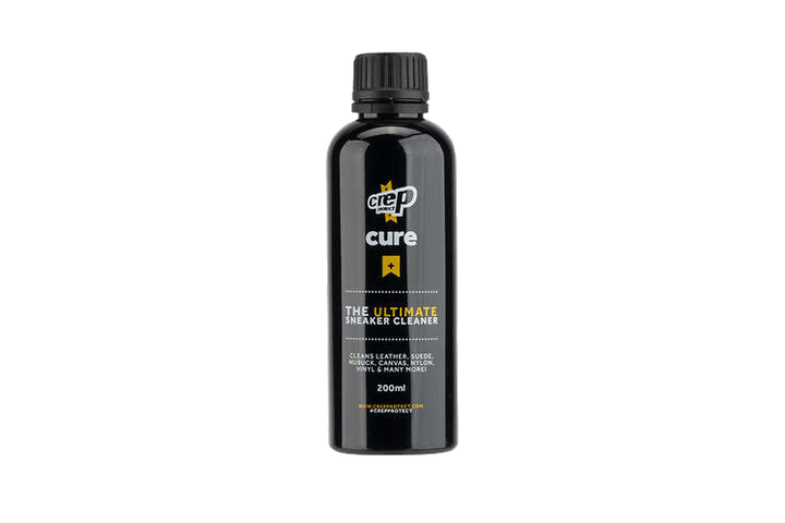 Crep Protect Cure 200ml sneaker cleaner bottle.