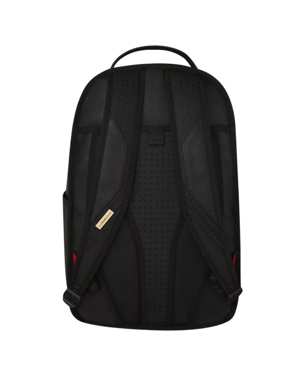 SPRAYGROUND GOLD AND DANGEROUS BACKPACK BLACK