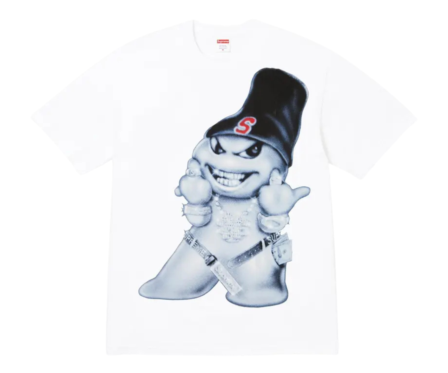 Supreme Snowman Tee White