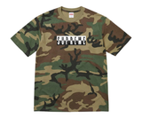 Supreme Split Tee Woodland Camo póló.
