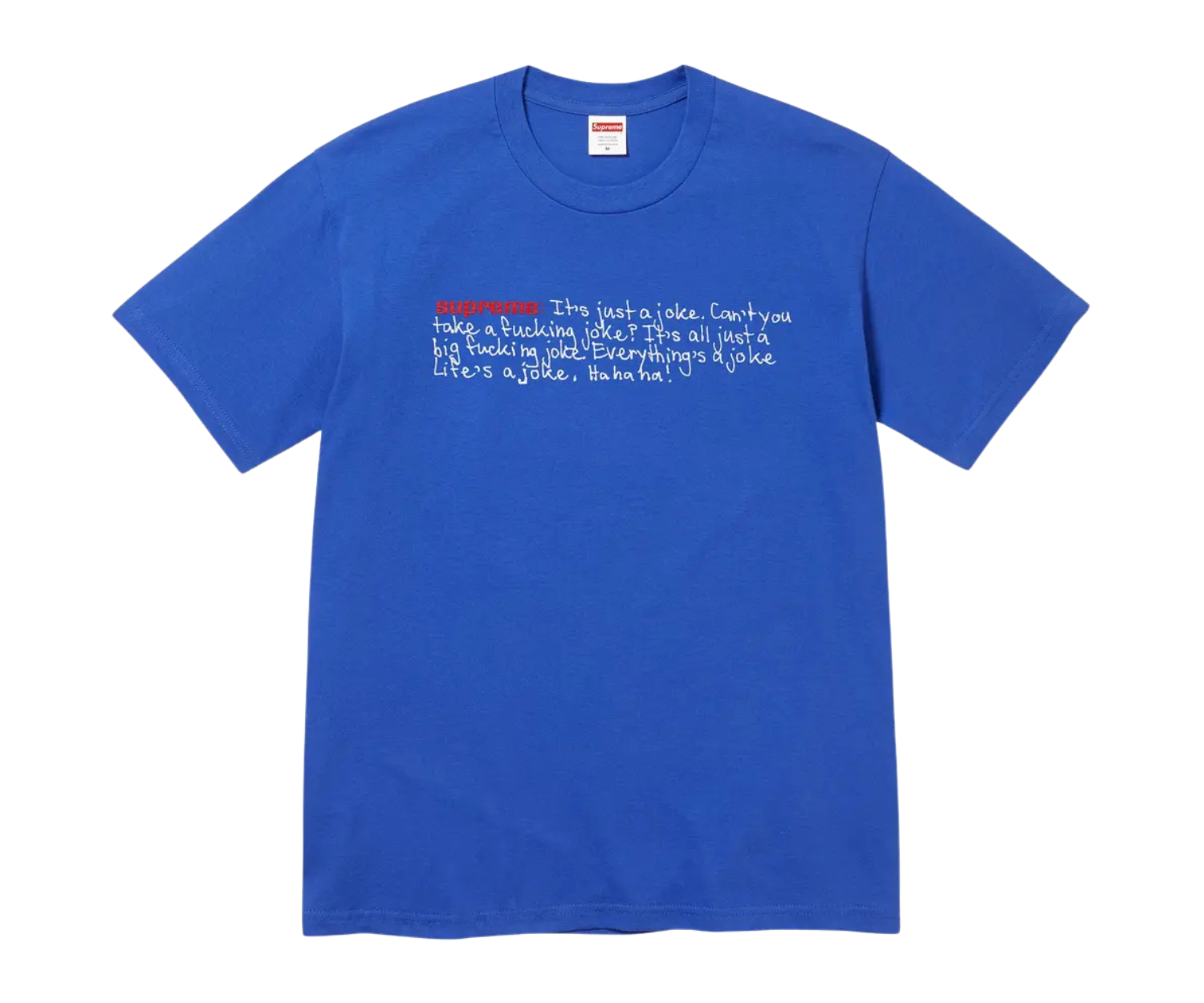 Supreme Joke Tee Royal