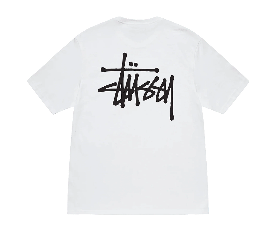Stüssy Basic Logo Tee White