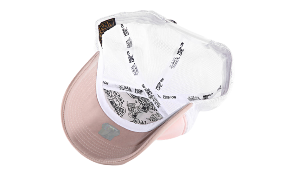 Von Dutch Trucker Cap Pink/White